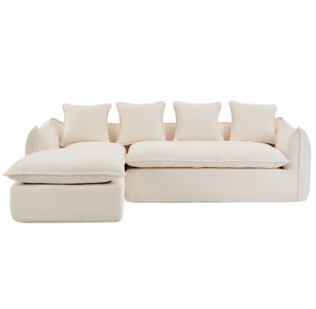 L-Shaped Sectional Sofa with Chaise